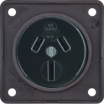 Integro Flow Gniazdo z uz. "Australia", brąz