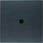 B.Kwadrat/B.3/B.7 Płytka czołowa do przyłączy kablowych, antracyt