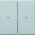 tehalit.WA Klawisze symbol "strzałki" do łącznika żaluzjowego PC-ABS l.alu