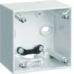 Integro Flow Puszka natynkowa 1-krotna wysoka biały