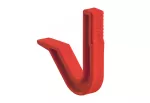 Hak mocujący HNS do puszek naściennych FASTBOX&HOOK czerwony