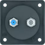 Integro Flow Gniazdo antenowe Radio/SAT z obudową nieekranowaną, ant