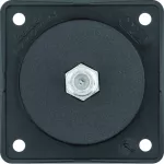 Integro Flow Gniazdo przyłączeniowe anteny SAT, mechanizm, czarny, mat