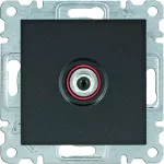 lumina Gniazdo poj. SAT dla instalacji indywidualnych, czarny