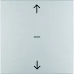 B.Kwadrat/B.7 KNX RF quicklink przycisk żaluzjowy, alu, mat