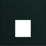 lumina Płytka czołowa do gniazda USB i HDMI czarny