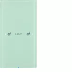 R.3 Sensor dotykowy 1-krotny konfigurowalny, szkło, biały