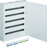 fw2 Rozdzielnica natynkowa z zaciskami PE/N 5R/180M (5x36) I kl. IP40