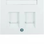 K.1 Płytka czołowa podwójna zas. chr. p. kurz., p.opis., biały