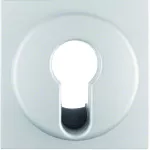 B.Kwadrat/B.7 Płytka czołowa do łącznika na klucz alu mat, lak