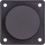 Integro Flow Zaślepka z płytką nośną, brąz