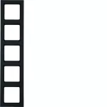 Q.3 Ramka 5-krotna, antracyt, aksamit