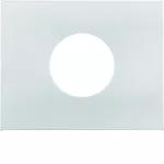 K.5 Płytka czołowa do łącznika i sygn. świetlnego E10 alu