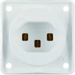 Integro Flow Gniazdo z uz. "Szwajcaria" typ 23 biały