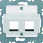 Płytka centralna do gniazda modularnego AMP, biały