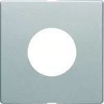 Q.x Płytka czołowa do łącznika i sygn. świetlnego E10 alu aks, lak