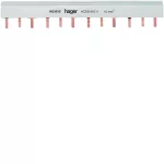 Szyna grzebieniowa kołkowa pozioma 3P 10mm2 24M