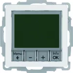 Q.x Reg. temp. ze ster. czas. st. zw. i el. centr., biały, aks