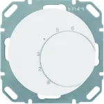 R.1/R.3 Reg. temp. pom. ze stykiem zmiennym i el. centr. biały