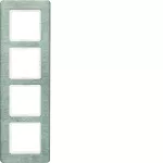 Q.7 Ramka 4-krotna pionowa, stal szlachetna