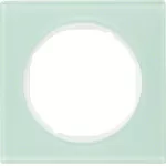 R.3 Ramka 1-krotna, szkło, biały