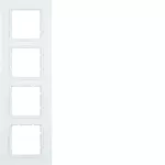 B.7 Ramka 4-krotna, biały, mat