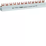 Szyna grzebieniowa widełkowa pozioma 4P 16mm2 do SPD 4P + RCCB 4P/MCB 4P 12M