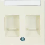 B.Kwadrat/S.1 Płytka czołowa podwójna zas. chr. p. kurz., p.opis., krem