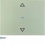 K.5 KNX RF quicklink przycisk żaluzjowy, stal szlachetna, lakierowany