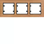 lumina passion Ramka 3-krotna pozioma, drewno buk