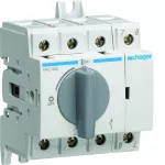 Modułowy rozłącznik izolacyjny obrotowy 4P 80A, rozmiar 2