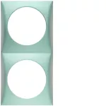 Integro Ramka 2-krotna, chrom