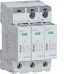SPD Ogranicznik przepięć T2 3P 3+0 sieć IT In=20kA Imax=40kA Up≤2,2kV