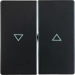 Q.x Klawisze z nadr. symb. "strzałka" łącz. 2-kl., antracyt, aks