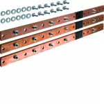 univers Szyna pozioma Cu do rozł. listwowych NH1/2/3 3-pol. 40x10mm (3 szt)