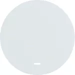 R.x Klawisz z przezroczystą soczewką do łącz. klaw. 1-kr, biały