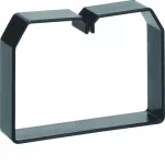 tehalit.LKG Klamra do przewodów, 75x100mm, czarna