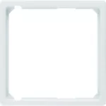 Q.x Pierścień oddzielający do płytki czołowej biały, aks