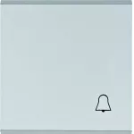 lumina Klawisz z symbolem „Dzwonek”, srebrny