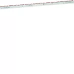 Szyna grzebieniowa widełkowa pozioma 3P+N 35mm2 20M