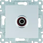 lumina Gniazdo poj. TV dla instalacji indywidualnych, srebrny