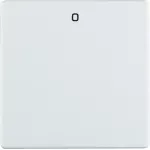 Q.x Klawisz z nadr. "0" łącz. 1-kl., biały, aks