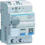 AFDD detektor iskrzeń z członem nadprądowym i różnicowoprądowym 1P+N 6kA B 16A