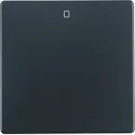 Q.x Klawisz z nadr. "0" łącz. 1-kl., antracyt, aks