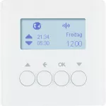 Q.x KNX RF quicklink Łącznik żaluzj. ster. żaluzj. mech. zas., biały, aks