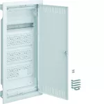 volta Rozdzielnica multimedialna podtynkowa, 4-rzędowa, 3x płyta, szyna TH