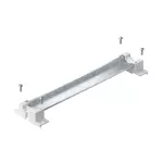 2069 X16 FS Szyna kołpakowa ze wspornikami i śrubami