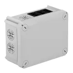 T 100 WWB 6SW Puszka odgałęźna złącza WAGO,3pola,6x czarne