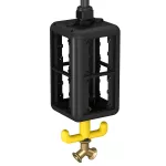 VH-8L LG Jednostka zasilająca IP20, pow., z uchw., pusty