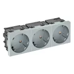 STD-D3SC AL3 Gniazdo 33°, potrójne uziemieniem ochor., Connect 45